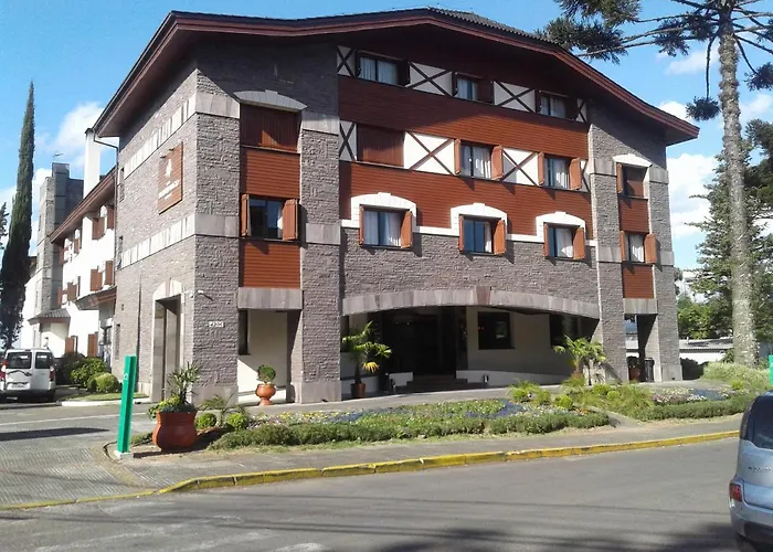 Flat Em Hotel 4 Estrelas Ed Alpenhaus Gramado-4 Pessoas