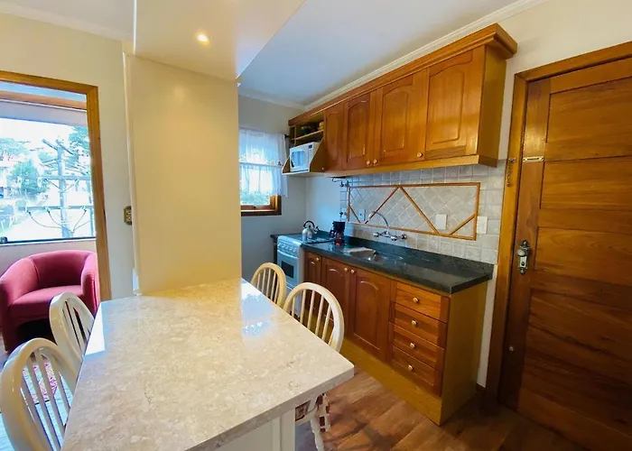 Pet friendly Mrg - Acolhedor 2D No Centro De Gramado Apartment