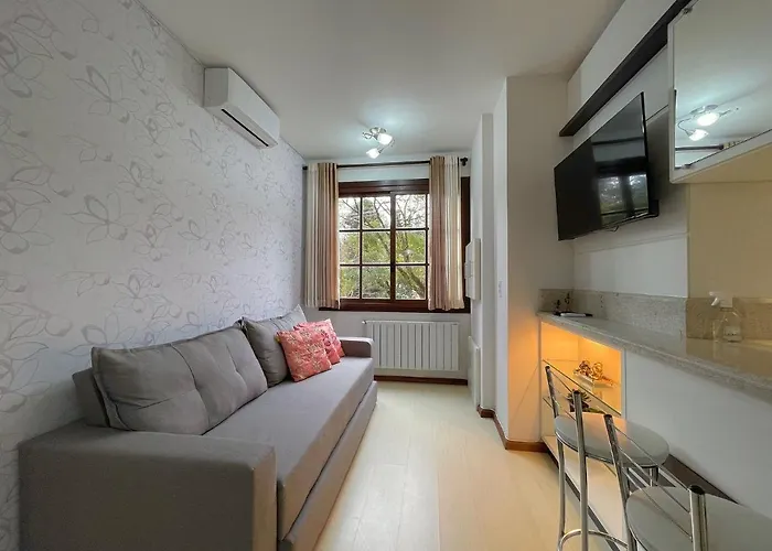 Pet friendly Rosenfeld 202 - Apartamento Em Gramado Apartment