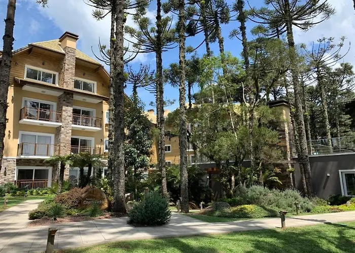 106 - Citrino - Apto Com Piscina Aquecida E Proximo A Museu, Restaurantes E Cervejarias. Apartment Gramado