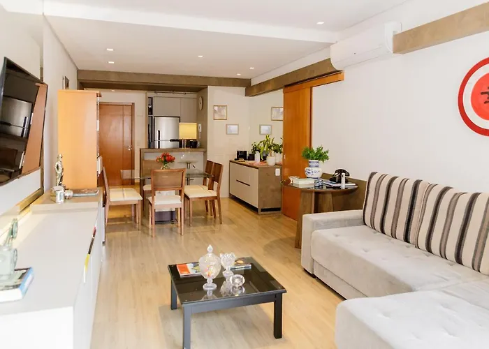 Apto Novo Com Piscina E A 5 Minutos Do Centro - Gramado Apartment