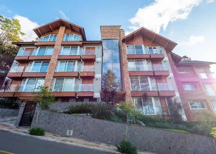 Pet friendly Alpes Da Montanha 201 - Apartamento Em Gramado