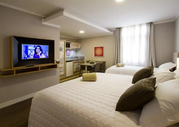 Rosa Flats Charm Gramado Apartment