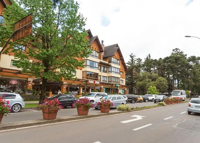 Pet friendly 600 Metros, Rua Coberta Centro - Via Florida 306A Apartment Gramado